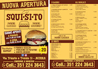 SQUI.SI.TO à Acerra menu