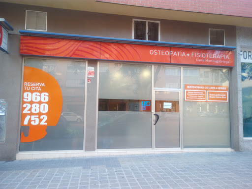 Información y opiniones sobre Osteopatía + Fisioterapia. David Martínez Ortega y Mayka Esteve Rico de Alicante (Alacant)