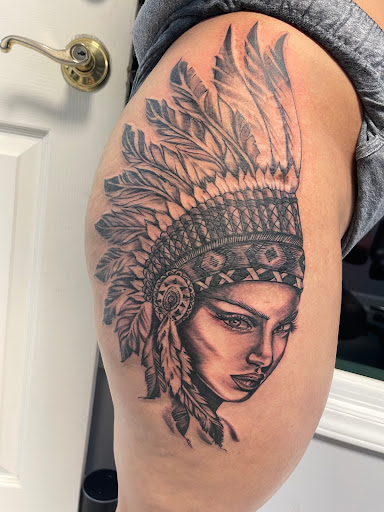 Explore back tattoo ideas for men, creative tattoo ideas in Wake Forest, available at Revelation Ink Tattoo and Piercing