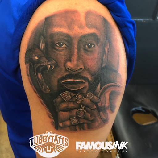 Explore skier tattoo ideas, creative tattoo ideas in Hammond, available at Famous Ink, Inc.