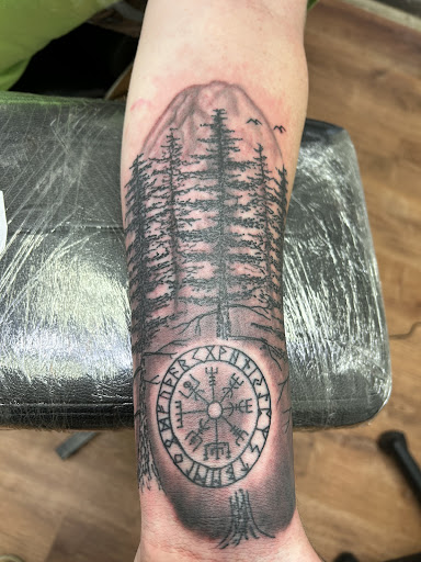 Explore honeysuckle tattoo ideas, creative tattoo ideas in Puyallup, available at Get Right Studios