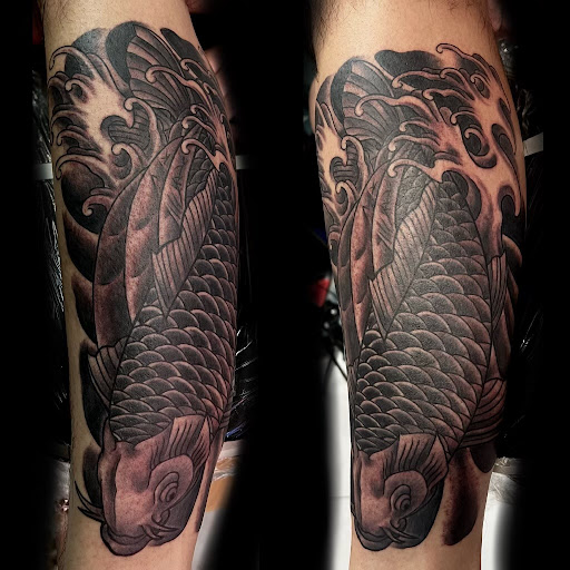 Explore hip and thigh tattoo ideas, creative tattoo ideas in Honolulu, available at Sacred Art Tattoo Waikiki