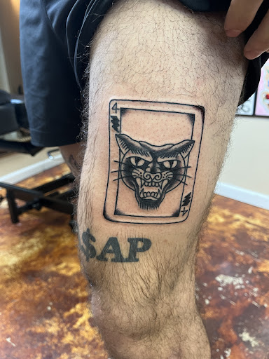 Explore hand tattoo ideas for guys, creative tattoo ideas in San Diego, available at Above All Tattoo - Pacific Beach