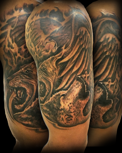 Tattoo Shop «Norsk Studios: Tattoos, Piercing, & Media», reviews and photos, 4060 Buford Dr NE h, Buford, GA 30518, USA