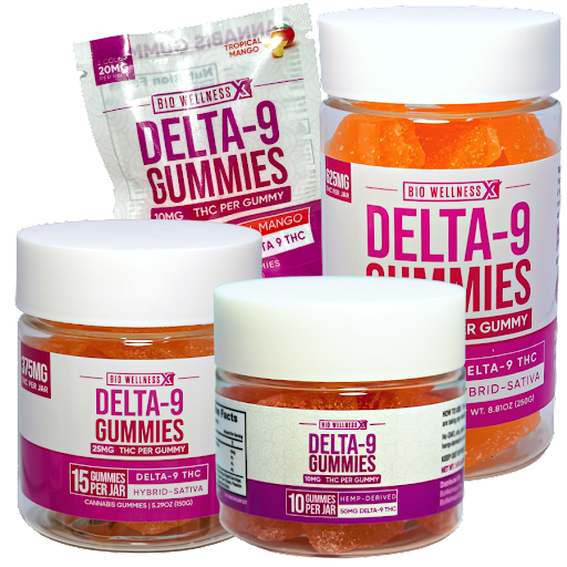 BioWellnessX Inc - Organic Delta 8 Gummies, Delta 9 Gummies, Delta 10 Gummies, THC Gummies, HHC Gummies & THCA Flower!