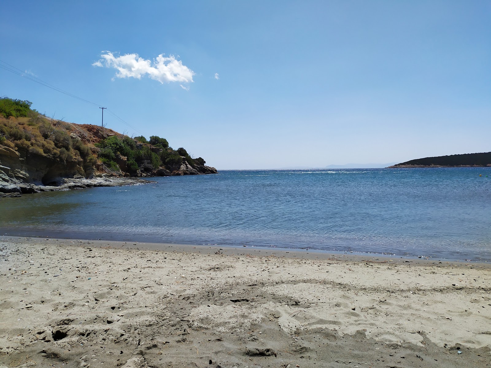 Foto von Porto Lafia beach mit etwas sauber Sauberkeitsgrad