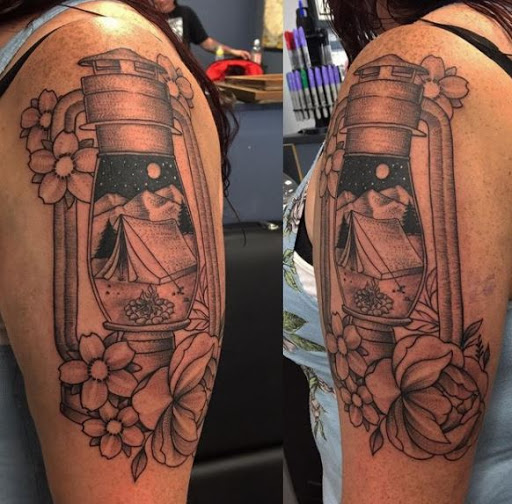 Explore depressing tattoo ideas, creative tattoo ideas in Lewisburg, available at Rose and Dagger Tattoo