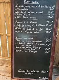 Restaurant français Voyageur Nissart à Nice (le menu)