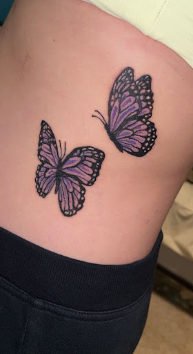 Explore cool stick and poke tattoo ideas, creative tattoo ideas in Myrtle Beach, available at Pitbull Tattoo and Piercing Clinic