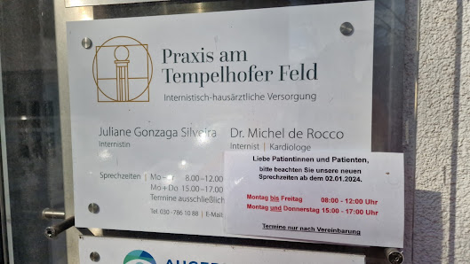 Praxis - Internisten am Tempelhofer Feld Manfred-von-Richthofen-Straße 8, 12101 Berlin, Deutschland