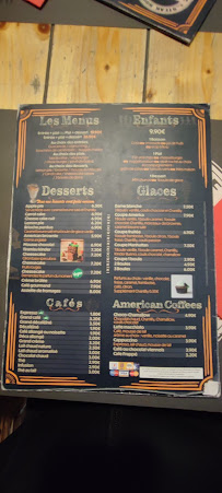 Manhattan Café à Poitiers menu