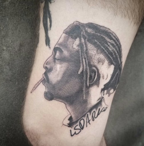 Explore chest tattoo men idea, creative tattoo ideas in Oneonta, available at Oculo Visitant Gallery