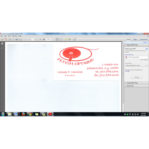 Optician «I Fetish Optique of Pleasantville», reviews and photos, 1 Wheeler Ave, Pleasantville, NY 10570, USA