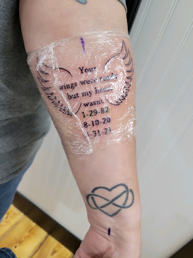 Explore electrical tattoos ideas, creative tattoo ideas in Sioux City, available at Thorn-Side Tattoo & Piercing