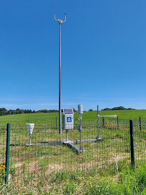 Station météorologique à Sousceyrac-en-Quercy
