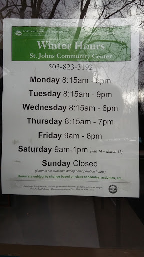 Community Center «St Johns Community Center», reviews and photos, 8427 N Central St, Portland, OR 97203, USA