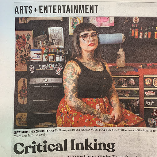 Tattoo Shop «Good Luck Tattoo», reviews and photos, 1011 41st Ave, Santa Cruz, CA 95062, USA