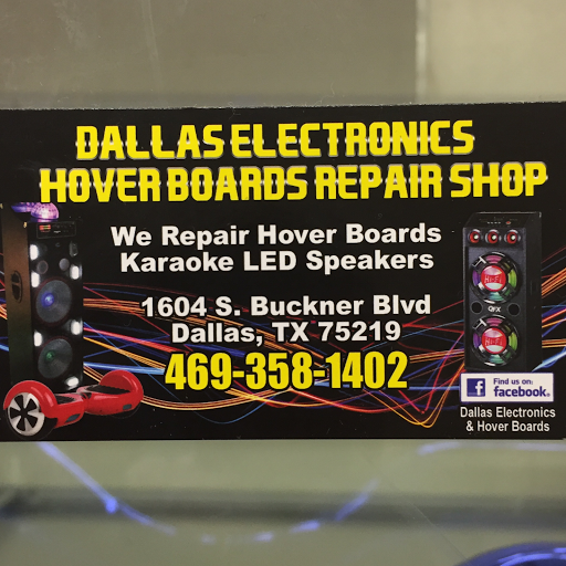 Electronics Store «Dallas Electronics & Hoverboards Repair», reviews and photos, 1604 S Buckner Blvd, Dallas, TX 75217, USA