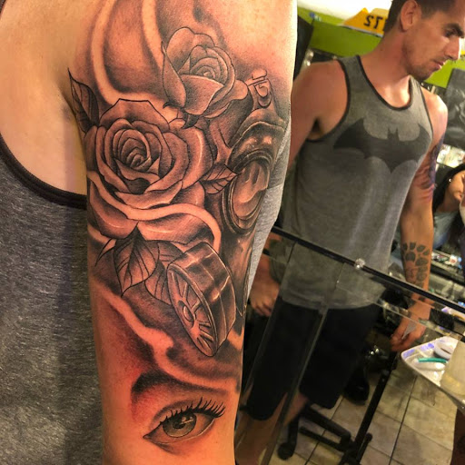Explore cute heart tattoo ideas, creative tattoo ideas in Amarillo, available at Music Box Body Art Studio