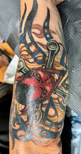 Explore tattoo over scar ideas, creative tattoo ideas in Stuart, available at Tiger Shark Tattoo Studio