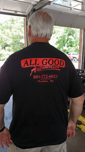 Auto Repair Shop «All Good Automotive», reviews and photos, 3366 Anderson Hwy, Powhatan, VA 23139, USA