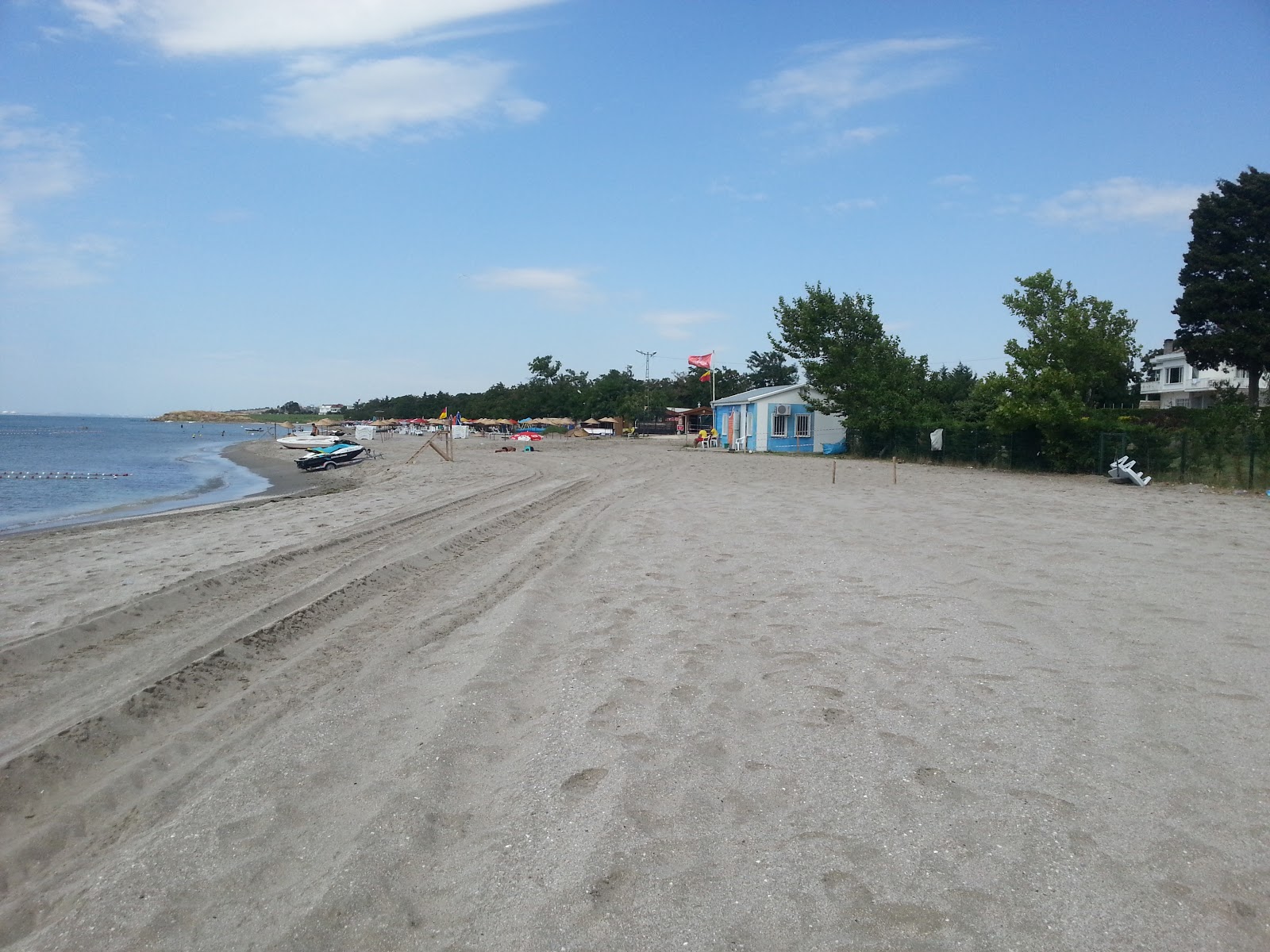 Photo of Ohri beach with turquoise pure water surface