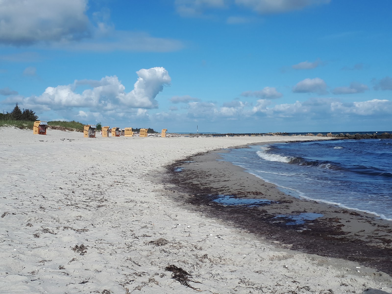 Photo de Plage de Heidkate zone des équipements