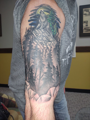 Explore tattoo ideas warrior, creative tattoo ideas in Grand Forks, available at Blaq Taffy Tattoo