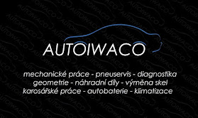 AUTOIWACO Autoservis Pneuservis Autobaterie Geometrie Klimatizace Autopůjčovna