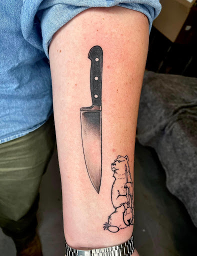 Explore polaroid tattoo ideas, creative tattoo ideas in Broxton, available at Seratonin Tattoo Parlor