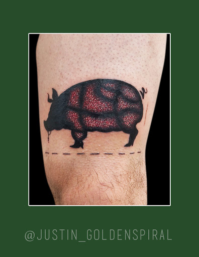 Explore norse mythology tattoo ideas, creative tattoo ideas in Greensboro, available at Golden Spiral Studios