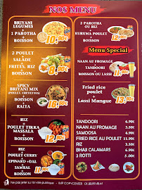 Menu / carte de Spicy Chicken à Fontenay-sous-Bois