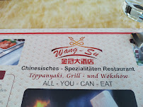 Wang Su à Kiel menu