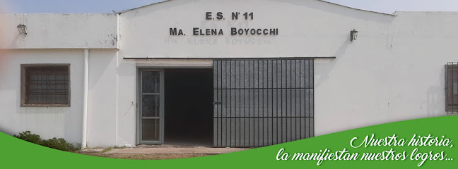 Escuela Secundaria Nº11 María Elena Boyocchi