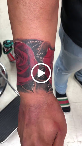 Explore calf tattoo ideas for men, creative tattoo ideas in San Diego, available at Wylde Sydes Tattoo & Body Piercing