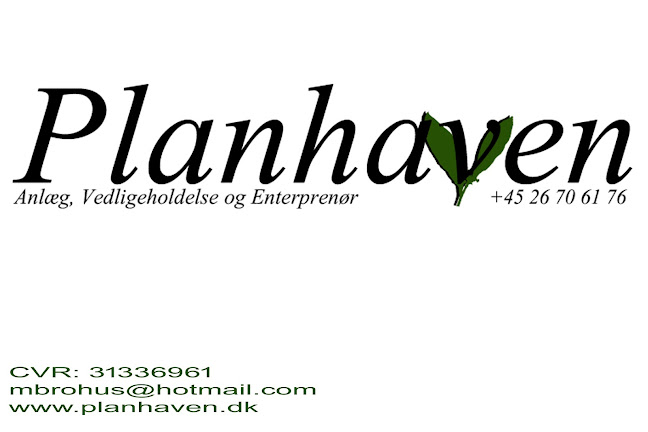 Planhaven - Anlægsgartner