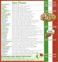 Carte du Pizza Express 93 à Neuilly-sur-Marne