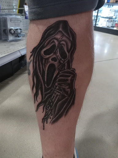 Explore david and goliath tattoo ideas, creative tattoo ideas in New Bern, available at Ol Skool Tattoos