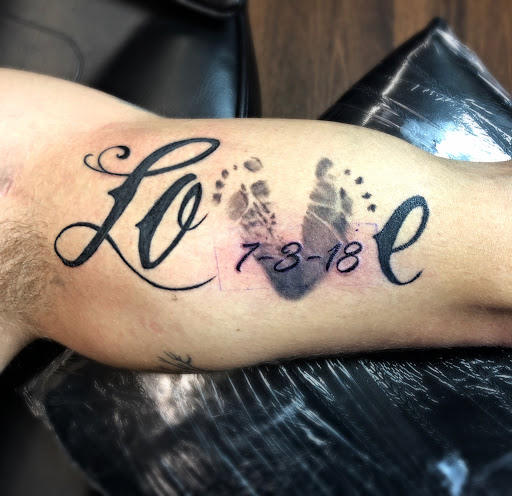 Explore number 3 tattoo ideas, creative tattoo ideas in Roscoe, available at Elevated Ink Tattoo