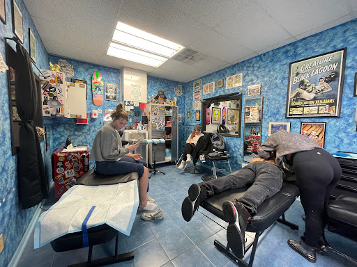 Explore half sleeve mens tattoo ideas, creative tattoo ideas in Aurora, available at Ronin Tattoo Studio INC