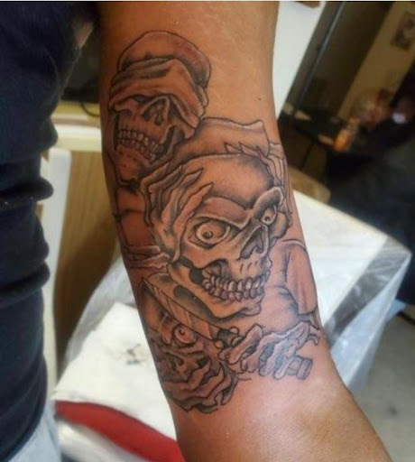 Find cool skull tattoo ideas for your next unique tattoo in Washington at Moore-Stone Ink