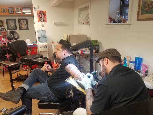 Explore small hunting tattoo ideas, creative tattoo ideas in Putnam, available at Red Spider Tattoo