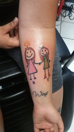 Explore vw tattoo ideas, creative tattoo ideas in San Antonio, available at Dandyland Custom Tattoo and Professional Body Piercing