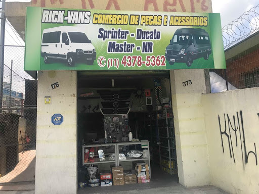 Logo da empresa - Rick Vans - Peças e Acessórios