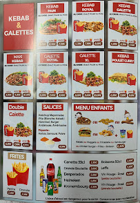 Menu / carte de Istanbul Kebab à Douai