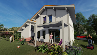 Villas MoodWood-maisons ossature bois Aquitaine à Hasparren