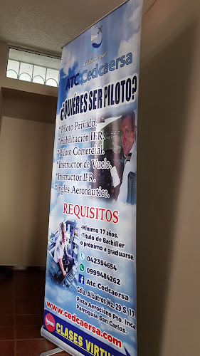 Opiniones de ATC CEDCAERSA Escuela de Pilotos en Guayaquil - Escuela