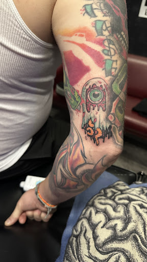 Explore adam and eve tattoo ideas, creative tattoo ideas in Harrah, available at Gypsy Blood Body Art Studio