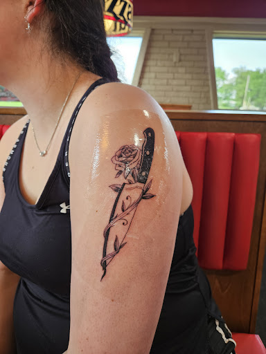 Explore tattoo ideas for first born daughter, creative tattoo ideas in Butler, available at Electric City Ink