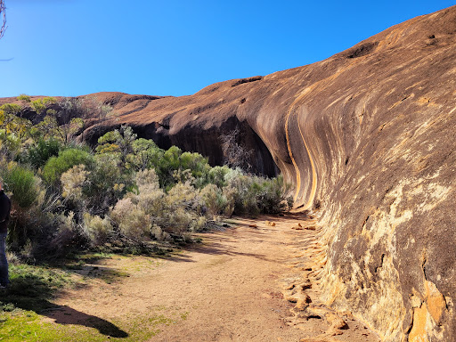 bank Elachbutting Rock